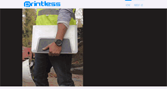 Desktop Screenshot of printlessplans.com